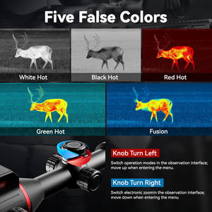 ATG LRF 2k 야외 스마트 탄도 시스템 야간 투시 사냥 스코프 열화상 단안경 2100 레이저 거리측정기 - Product Image 5