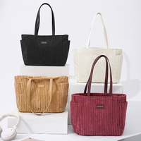 Tas Tote Wanita MKW4358 Model Terbaru Kapasitas Besar, Tas Selempang Kasual untuk Kerja, Belanja, dan Perjalanan, Dapat Digunakan Kembali, Dapat Dipesan Sesuai Keinginan