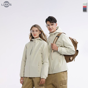 Chaqueta Cortavientos Unisex de Alta Calidad OEM, Ligera, con Capucha, Impermeable, Resistente al Viento, Transpirable, con Estampado de Letras, <span class=keywords><strong>para</strong></span> Invierno - Product Image 1