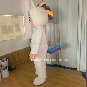 Funtoys Custom Baby piange per bambini lacrime magiche <span class=keywords><strong>Costume</strong></span> Mascotte unicorno coccinella tuta fantasia Cosplay carnevale Mascotte cartone animato per adulto - Product Image 5