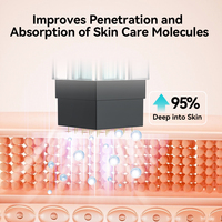 Système de micro-infusion HN25 Derma Stamp Hydra Needle 25 aiguilles en titane pour le rajeunissement, l'éclaircissement et le raffermissement de la peau