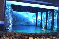 Écran LED intérieur P3 à taux de rafraîchissement élevé de 3840 Hz pour studio de diffusion, design ultra-fin, maintenance par le dos, luminosité de 1500 cd, garantie de 5 ans