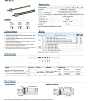 Cilindro Neumático Tipo Pluma de Acero Inoxidable, Mini Actuador de Aire de Montaje Directo Compacto para Equipos de Automatización de Precisión, CE