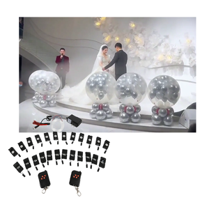 Explode Blaster mariage fête <span class=keywords><strong>de</strong></span> mariage Festival ciel sol mouche ballon Explosion télécommande ballon rafale Stuffer Kit ensemble - Product Image 1