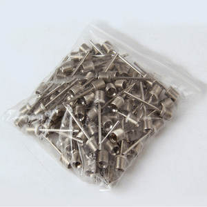 Herramienta de Inflado de Balones con Aguja Metálica de Acero Inoxidable para Baloncesto y Fútbol - Product Image 3