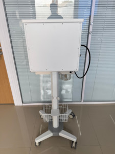 Equipo de prueba de máquina de anestesia veterinaria EUR VET con doble caudalímetro, vaporizador de isoflurano de fácil llenado y carrito rodante - Product Image 3