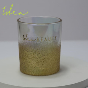 Fournisseur direct d'usine, porte-bougie en verre de haute qualité, 7 oz, électro-plaqué, pour la décoration de la maison - Product Image 3