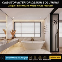 Solutions de villas à guichet unique personnalisées Décoration de maison de luxe Service complet de design d'intérieur Fournisseurs de matériaux de construction