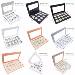 Wholesale 131 colors eye shadow pick by yourself make your own eyeshadow palette 16 Colors DIY Eyeshadow Palette