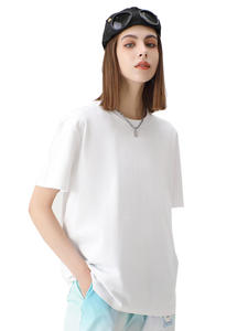 Camiseta de Alta Calidad de 230 g/m², Lisa, Extra Grande, Informal, con Estampado Gráfico Personalizado, Unisex, Cuello Redondo, 100 % Algodón - Product Image 4