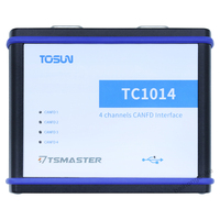 Outil de diagnostic CAN FD multicanal TC1014 pour la calibration et le flash des ECU