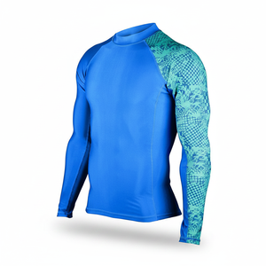 Camiseta de Compresión Personalizada Unisex para MMA, Manga Larga, Impresión Digital, Spandex/Nylon, Diseño Águila - Product Image 2