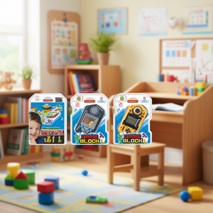 Jeu de blocs portatif 26 en 1, jeux de puzzle et de loisirs pour enfants de 6 ans et plus, jouet éducatif avec fonction musicale - Product Image 2