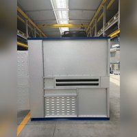 Condenseur évaporatif intégré compact, système de refroidissement tout-en-un pour l'application de refroidissement rapide dans le traitement des aliments