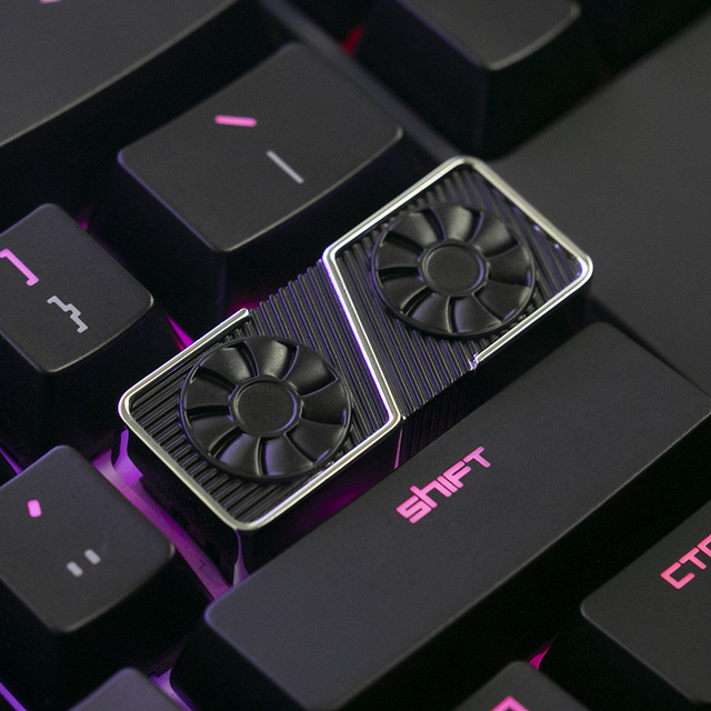 Enter R3 Keystone Metal Special Design Gaming Mechanical Switch Keyboard Keycaps for Cherry Mx Switch