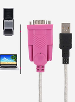 Câble adaptateur USB2.0 vers RS232, convertisseur de câble adaptateur série DB9 DCE, câble connecteur mâle