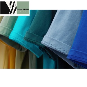 Camisetas Lisas Unisex de Algodón 100% de 220g en 17 Colores, Tallas Grandes hasta 5XL, Camisetas para Hombre, Marca Privada, MOQ 2 Piezas - Product Image 2