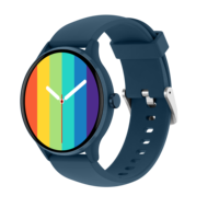 Reloj Inteligente Dafit con Llamadas Bluetooth, Monitor de Ritmo Cardíaco, Pantalla Redonda, Resistente al Agua, para Hombre y Mujer