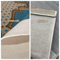 Tapis de mosquée tissés sur mesure à motif géométrique, antidérapants, à poils longs, design moderne, avec support en coton - Export direct usine