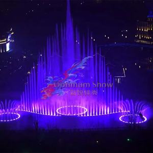 Complete set, dezelfde kwaliteit als in Dubai Mall, buitenfontein van roestvrij staal met DMX 512, muzikale dansfontein voor festivals. - Product Image 6