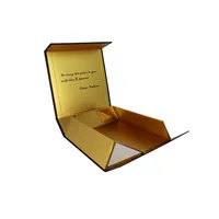 Großhandel Custom Logo Ribbon Printed Folding Faltbarer Karton Magnet Magnetische Geschenk verpackung Verpackte Papier box