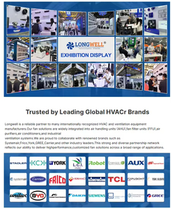 Longwell Chuyên Nghiệp Sản Xuất Nhỏ Trục Cánh Quạt Nhựa Chéo Dòng Chảy <span class=keywords><strong>Fan</strong></span> <span class=keywords><strong>Blade</strong></span> Điều Hòa Không Khí Bộ Phận Cánh Quạt - Product Image 5