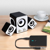Émetteur-récepteur Bluetooth portable 2-en-1 BT-6 pour systèmes stéréo domestiques