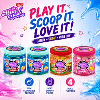Bonbons Gélifiés Interactifs et Moelleux en Pot – Liquide, Sans Bouteille, à Presser, Sauce Aigre, Fruité, Nouveauté Sucrée