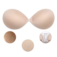 Soutien-gorge adhésif en silicone sexy, sans bretelles, invisible, cache-tétons pour mariage, danse, maillots de bain, style sans couture