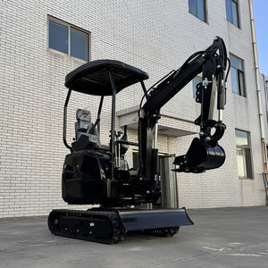 Boerderijgebruik 2,5 ton mini-graafmachine Kubota aangedreven rupsgraafmachine met cabine - Product Image 4