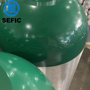 Regulador de presión de gas de oxígeno portátil Cilindro de gas de aluminio de rescate de emergencia al aire libre Cilindro de oxígeno médico de 1 litro-40 litros - Product Image 2