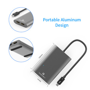 Intel chính thức chứng nhận nhà sản xuất Thunderbolt 3 để Dual HDMI hiển thị Adapter - Product Image 2