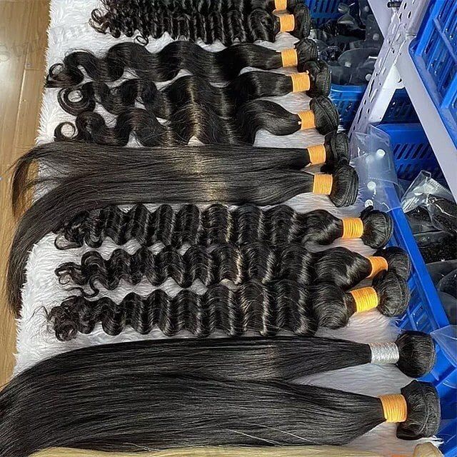 10A 9A Grade Loose Wave Virgin Remy Human Hair Extensions Cuticle Aligned Mink Brazilian Hair 100% Human Hair Bundles