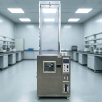 Machine d'essai de résistance à la pluie en acier inoxydable 304 avec écran tactile couleur, chambre d'essai par pulvérisation d'eau et plateau tournant de 20 kg
