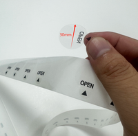 Étiquettes autocollantes en vinyle transparentes personnalisées pour bouteilles cosmétiques, fabriquées en usine, impression numérique permanente, vente en gros, pour la promotion