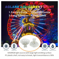 Lumières LED RVB 24V/60V pour manèges de fête foraine et d'attractions