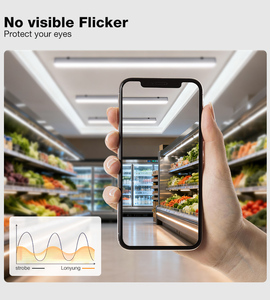 Đèn tuýp LED <span class=keywords><strong>T5</strong></span> độ sáng cao 2FT 4FT 6FT 8FT 60cm 120cm 18W 24W 36W, đèn thanh nhôm cho cửa hàng, kho hàng, siêu thị - Product Image 3