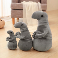 Vente en gros Mignon Peluche Zhdun Meme Animal en peluche Statue d'attente chaude Tubby Gris Blob Jouets en peluche