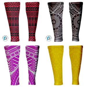 Mangas de Compresión para Pantorrillas Personalizadas, Mangas Deportivas de Poliéster para <span class=keywords><strong>Hombre</strong></span>, Mangas de Fútbol con Banda de Agarre - Product Image 2