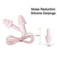Bouchons d'oreilles en silicone modernes réutilisables, étanches, anti-bruit, certifiés CE, protection auditive pour dormir, nager, concerts, études