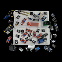 Modules et kits électroniques bricolage OKY1027-1 Kit de démarrage de bouclier de module de capteur 45 en 1 pour l'éducation STEM