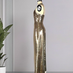 Nouvelle Robe de Soirée Sirène à Paillettes Sexy Style Européen et Américain OEM - Product Image 2