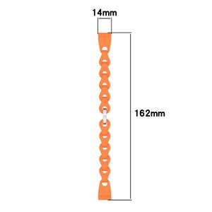 Bracelets de montre intelligents Upro pour Xiaomi 10/9/8, bracelet creux pour Mi Band 8/9, bracelet de montre en silicone à chaîne - Product Image 2