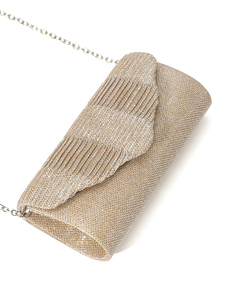 Bolso de Noche Mini para Mujer con Brillo y Cadena, Diseño Elegante y Plisado, de Lujo, para Novia, Marca Bell Wholesale - Product Image 3