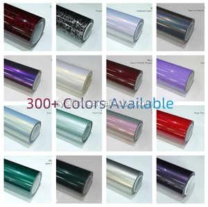 Vinilo de Alta Calidad para Envolver Autos, Color Negro Piano Brillante, Rollo de PVC para Protección de Vehículos, Vinilo Brillante Negro que Cambia de Color - Product Image 6