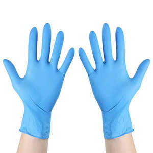 Puderfreie Einweg-Nitrilhandschuhe Öl- und Wasserbeständig mit Reinraum-Prüfungseigenschaften für Hand- und Armschutz - Product Image 3