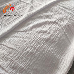 Tela de poliéster de 180D rerererererepe iririrlow Lain 100% Polyester inkle rugerizado rushed rerepe Fabric RESS o Dress - Product Image 3