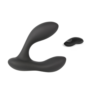 Masajeador de próstata con Control remoto, tapón Anal, vibrador, de silicona, para uso médico, macho/hembra - Product Image 1