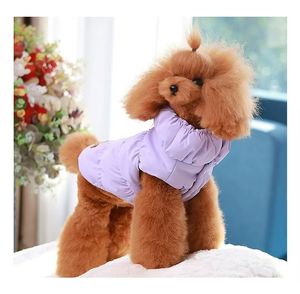 แจ็กเก็ตสัตว์เลี้ยงบูลด็อกโพลีเอสเตอร์เนื้อนุ่มให้ความอบอุ่นสำหรับเสื้อผ้าฤดูหนาวสำหรับสุนัขและแมวขนาดกลางขนาดเล็ก - Product Image 4