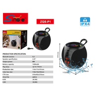 Portable extérieur sans fil BT haut-parleur élégant Subwoofer Audio haut-parleur de voiture prenant en charge la lecture TF/USB
